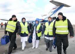 В аэровокзале Воронежа отработали спасение заболевших пассажиров