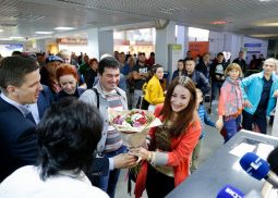 Аэропорт  Калининграда поздравил миллионного пассажира