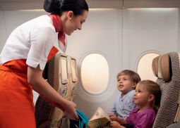 Etihad Airways подарит детям удовольствие во время дальнего перелета
