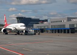 В аэропорту «Томск» закончилась реконструкция входной группы аэровокзального комплекса