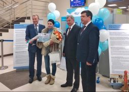 Аэропорт Калуга встретил стотысячного пассажира