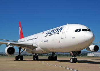 В самолете авиакомпании Turkish Airlines найдено сообщение о бомбе