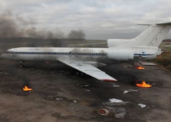 В «Пулково» прошли осенние учения аварийно-спасательных служб