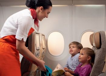 Etihad Airways подарит детям удовольствие во время дальнего перелета