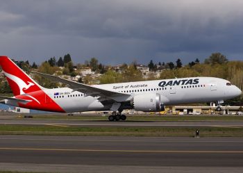 Авиакомпания Qantas представила свой новый Dreamliner